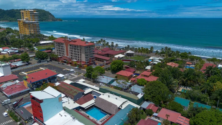 Aerial picture showing the Republik Costa Rica location in Jaco Beach